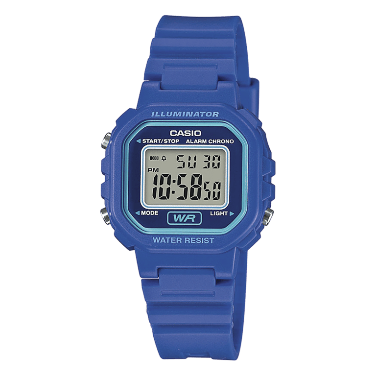 Casio Digitaal Kinder Horloge Blauw LA-20WH-2AEF