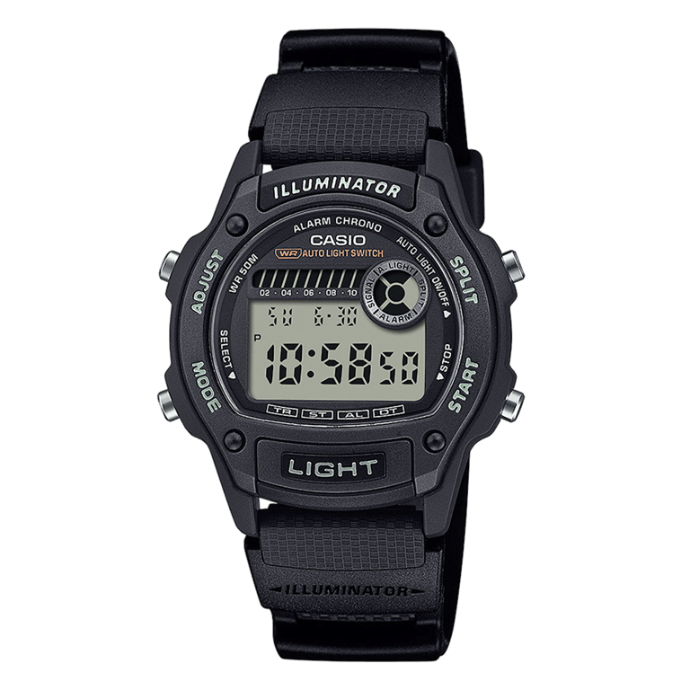 Casio Kinderuhr Schwarz W-220H-1AVEF