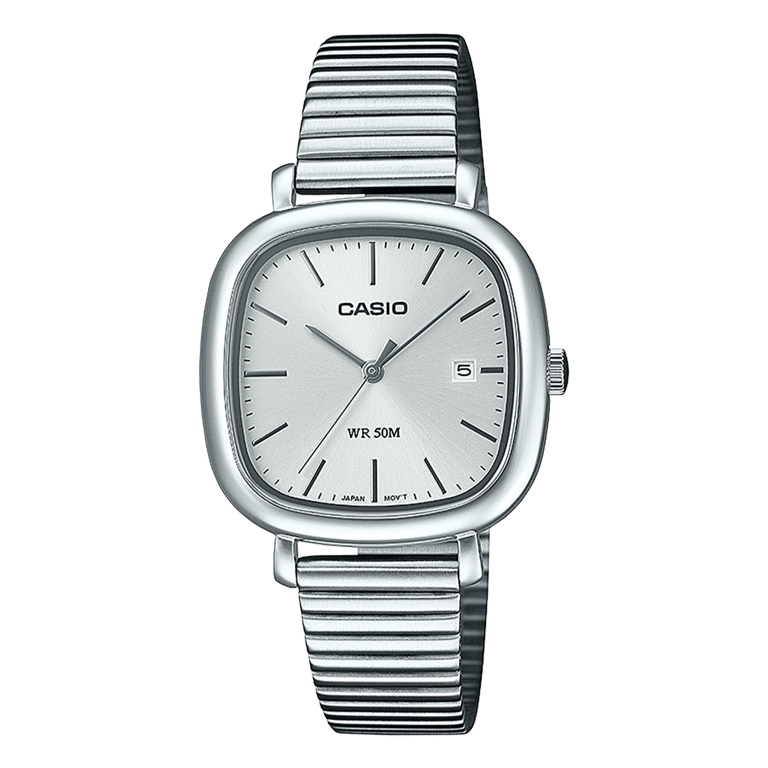 Casio analoog horloge zilverkleurig LTP-B166D-7AVEF