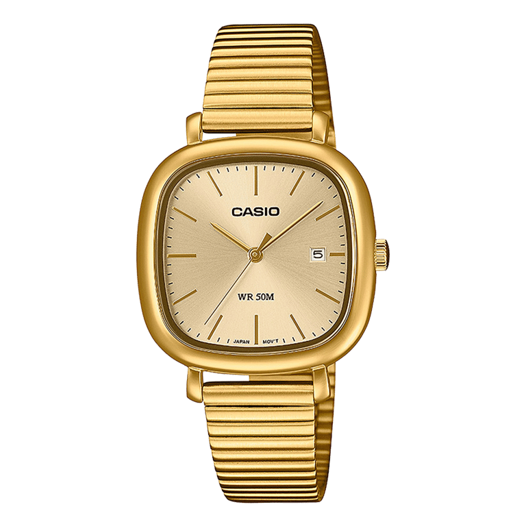 Casio analoog horloge goudkleurig LTP-B166G-9AVEF