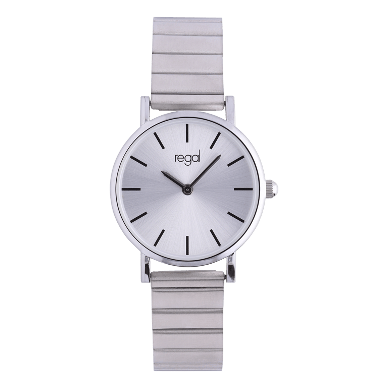 Regal Horloge Zilverkleurig