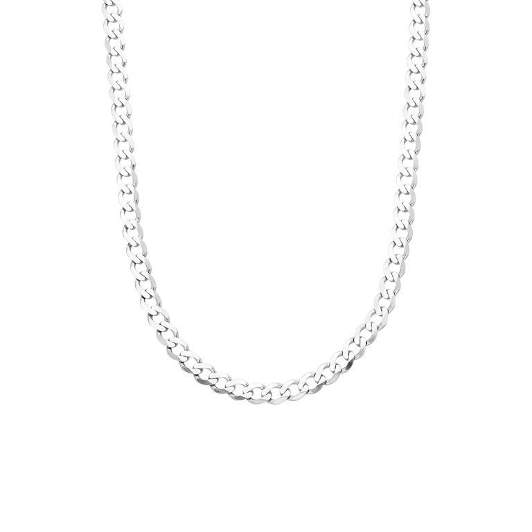 Zilveren kinderschakelketting