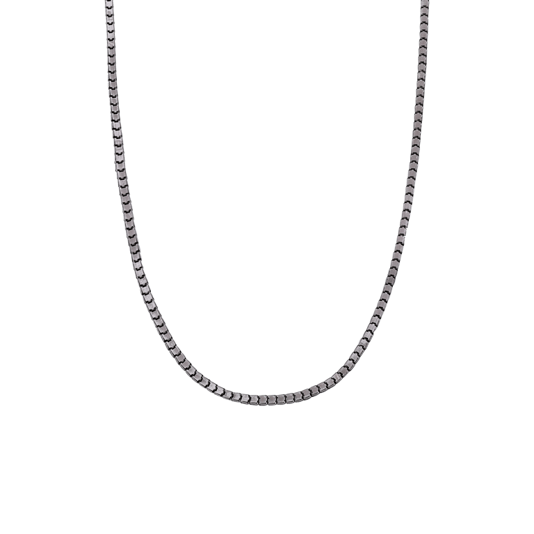 Stainless steel ketting met antique finish