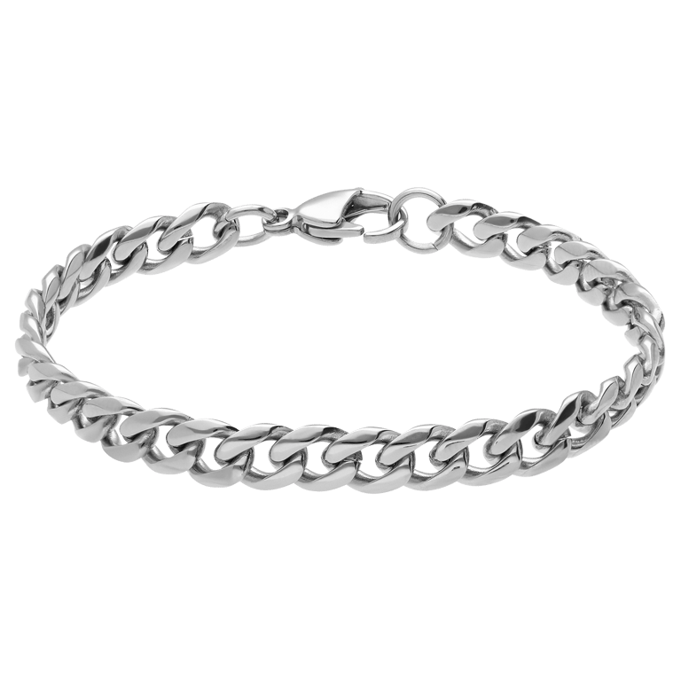 Stainless steel kinder schakelarmband
