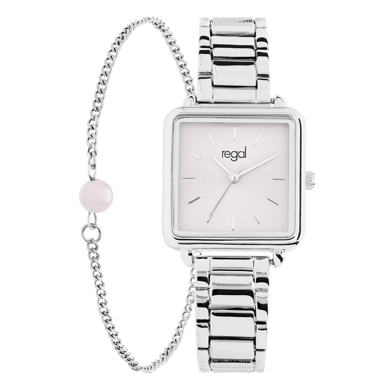 Regal cadeauset Zilver met armband
