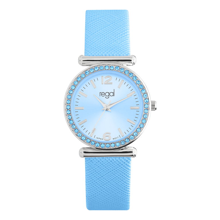 Regal Kinder Horloge Blauw PU leer LF2035-363
