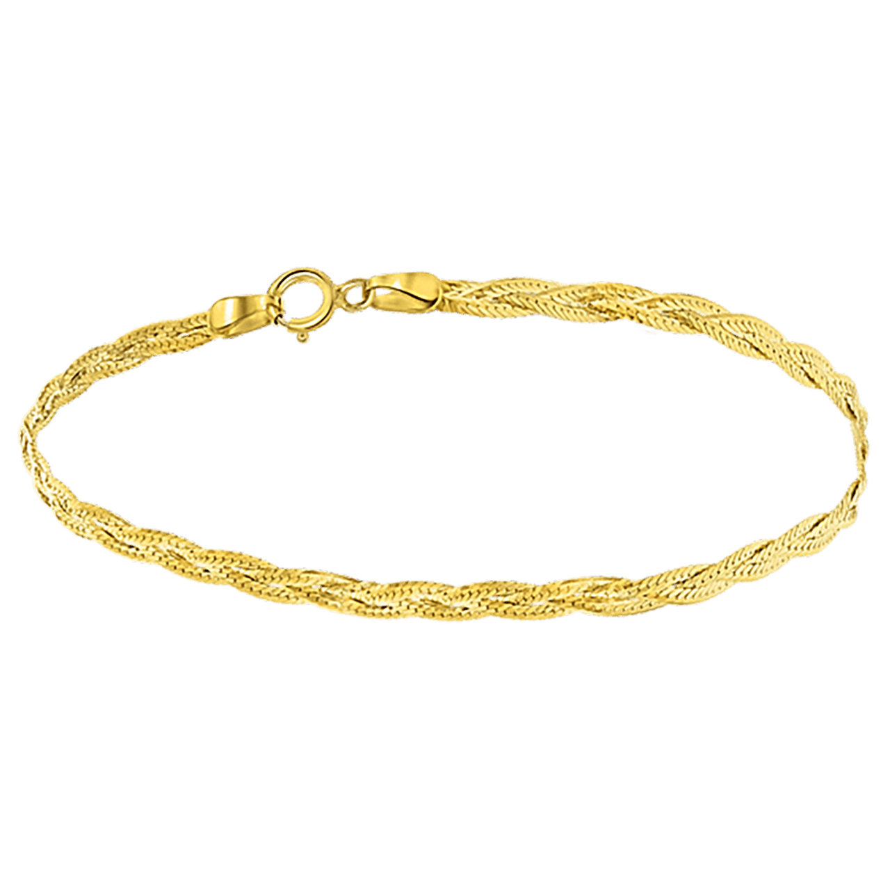 Armband, 375 Gold, Fischgrätkette | Lucardi-DE