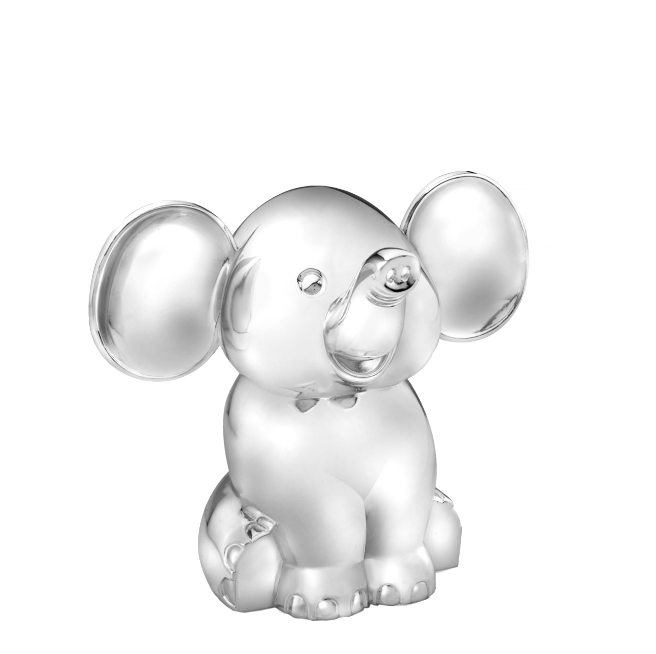Brillibrum Spardose Stern Mit Krone – Versilbert, Für Kinder, Mit Gravur, 8,8 Cm Hoch, Taufgeschenk