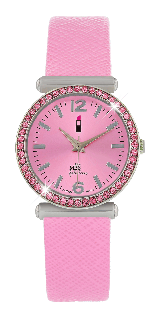 Little Miss Fabulous Kinder Horloge PU leer Lucardi BE