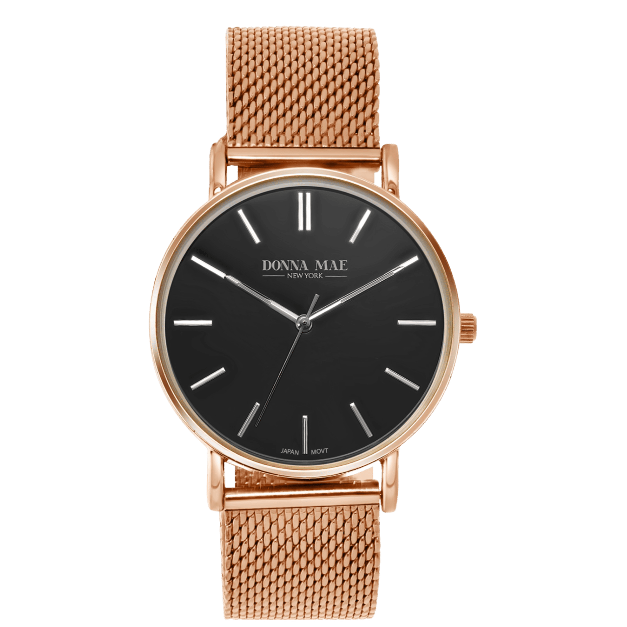 Donna Mae horloge met rose gourmet band | -NL