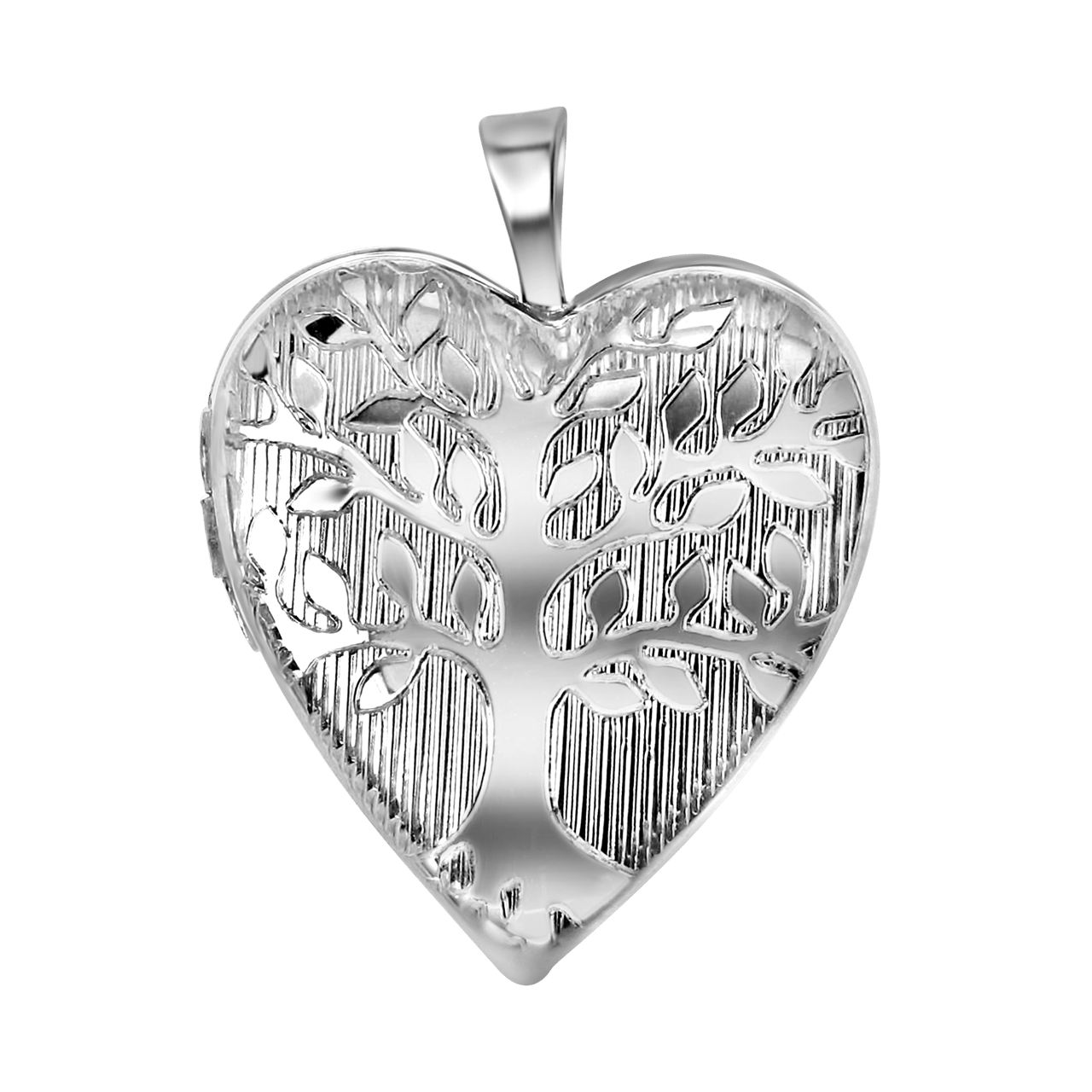 Family Personalised Sterling Silver 18-Carat Gold-Plated Swarovski Crystal Ladies' Pendant Necklace: 'Our Family Tree' Swarovski® Crystal Pendant