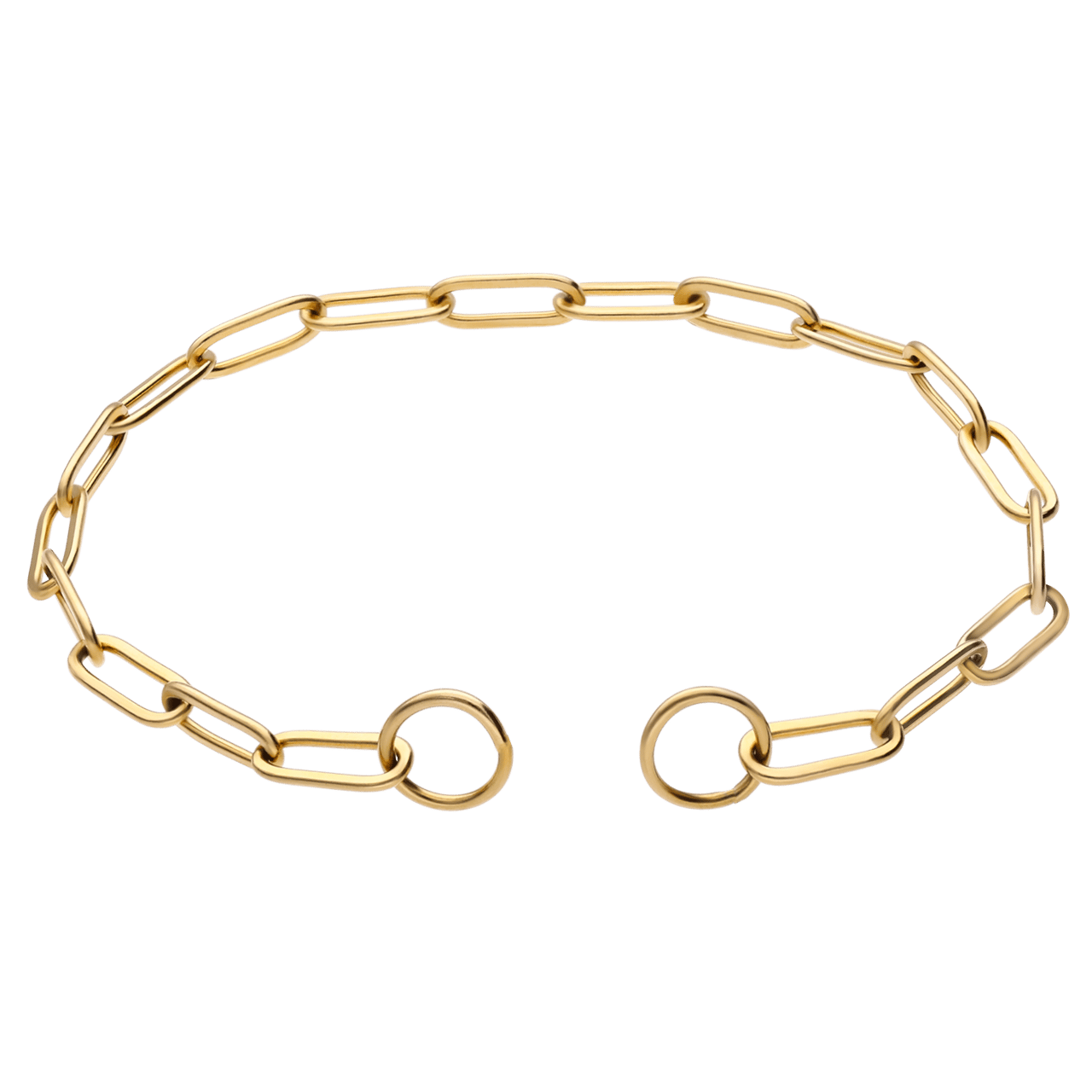 Stalen Goldplated Bedel Armband Closed Forever Lucardi Nl