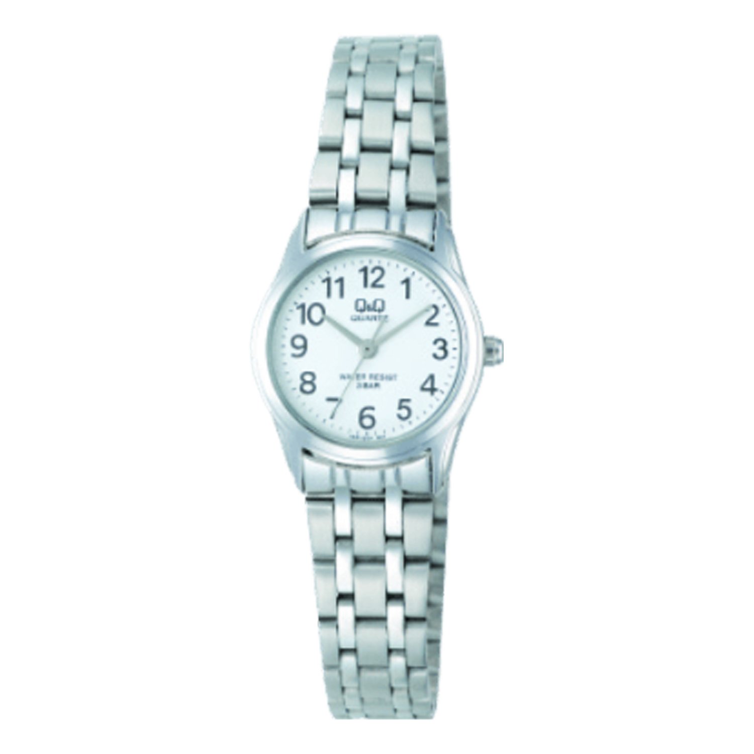 QQ Dames Horloge Zilverkleurig VN21J204Y