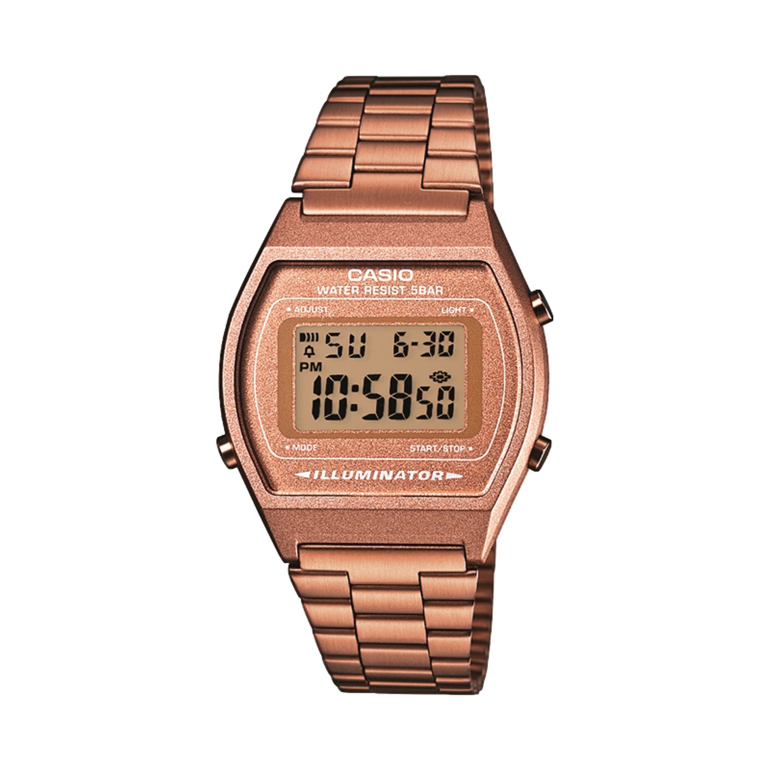 Casio Retro Digitaal Horloge Rosekleurig B640WC-5AEF