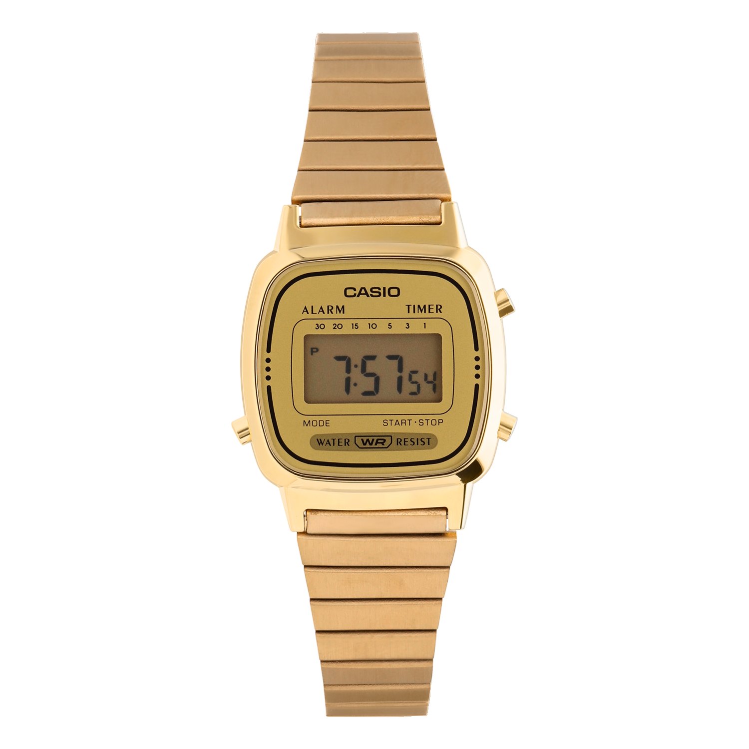 Casio Retro Digitaal Dames Horloge Goudkleurig LA670WEGA-9EF