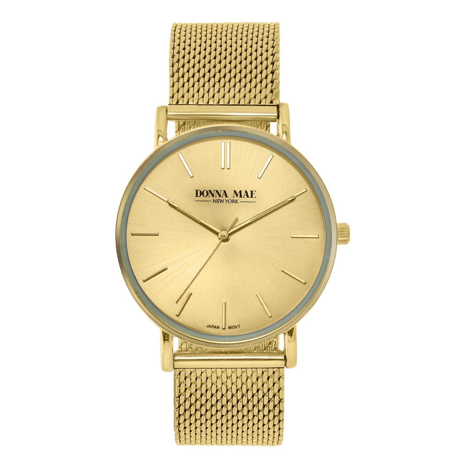 Donna Mae Dames Horloge Goudkleurig