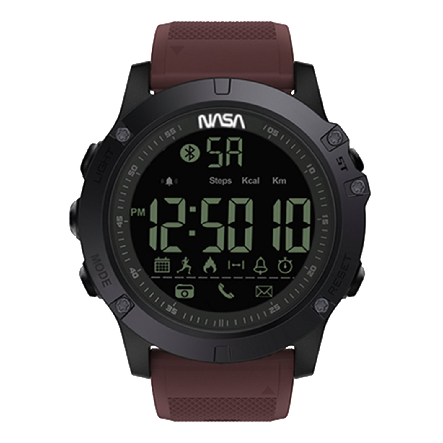 Nasa Smartwatch Digitaal Horloge Bruin BNA30129-002