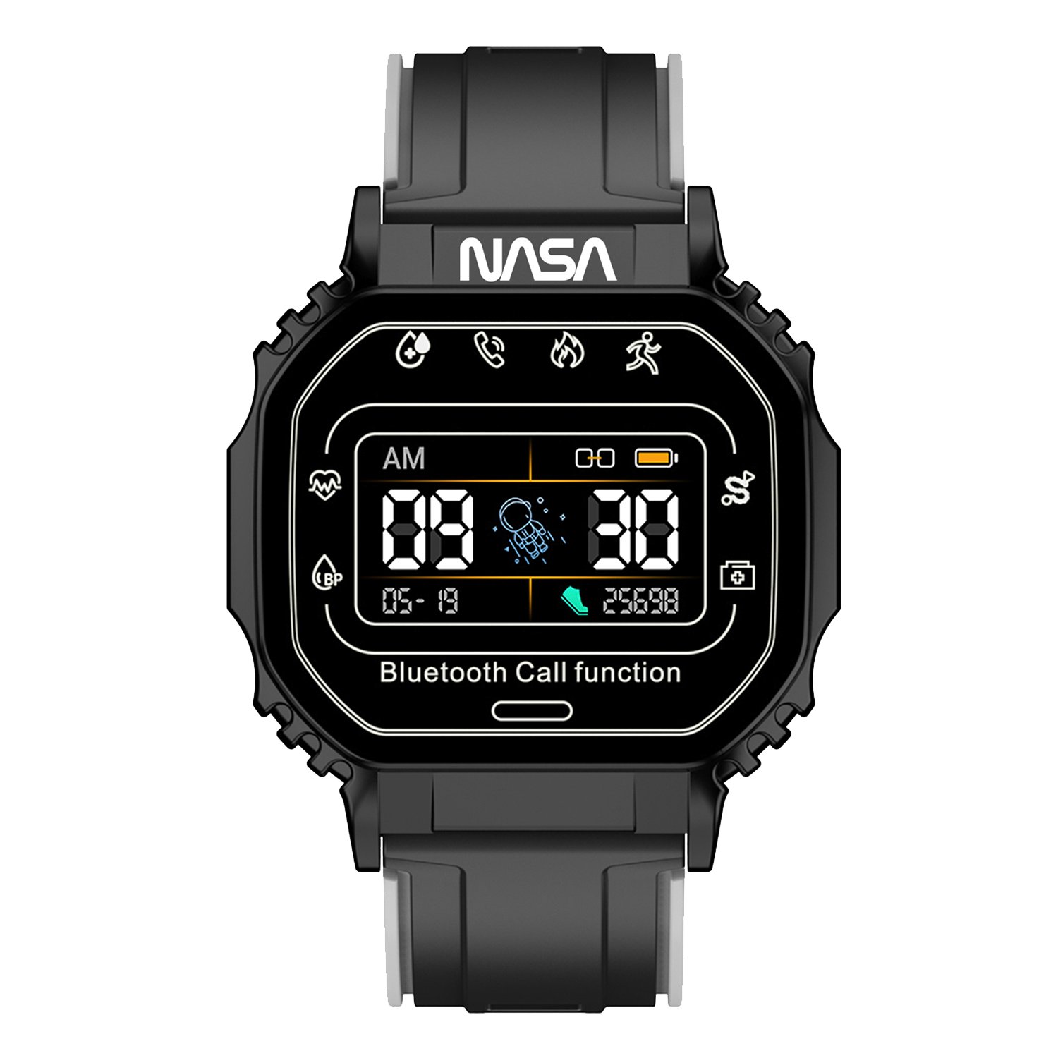 Nasa Smartwatch Digitaal Horloge Zwart BNA30159-001