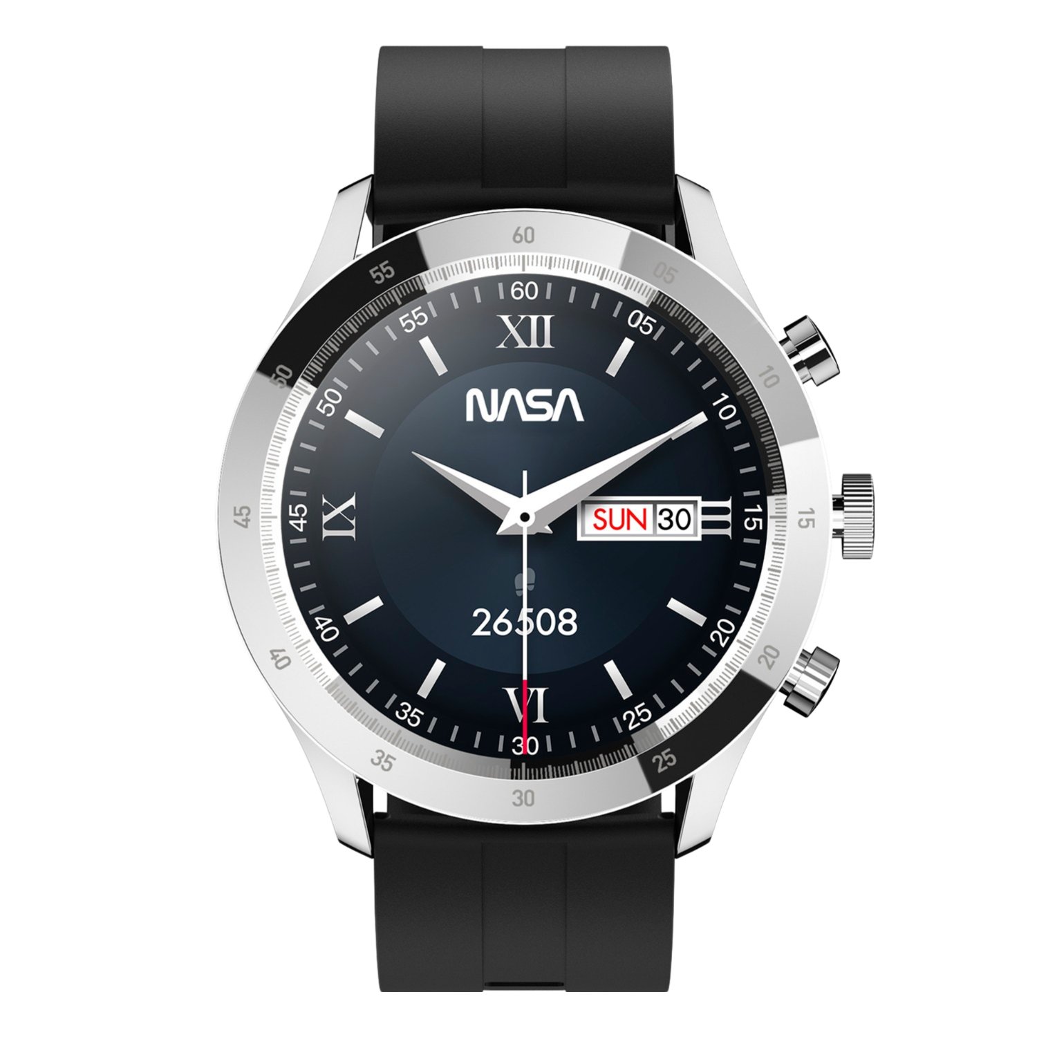 Nasa Smartwatch Digitaal Horloge Zwart 50mm BNA30009-001