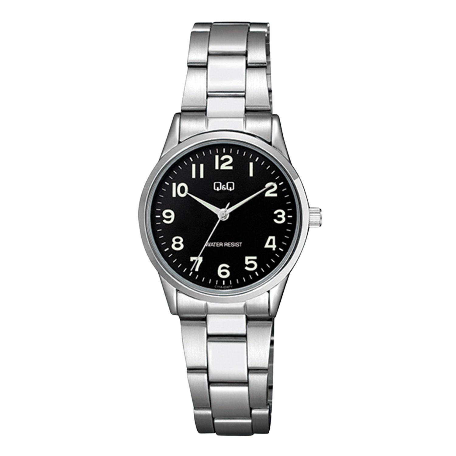 QQ Dames Horloge Zilverkleurig