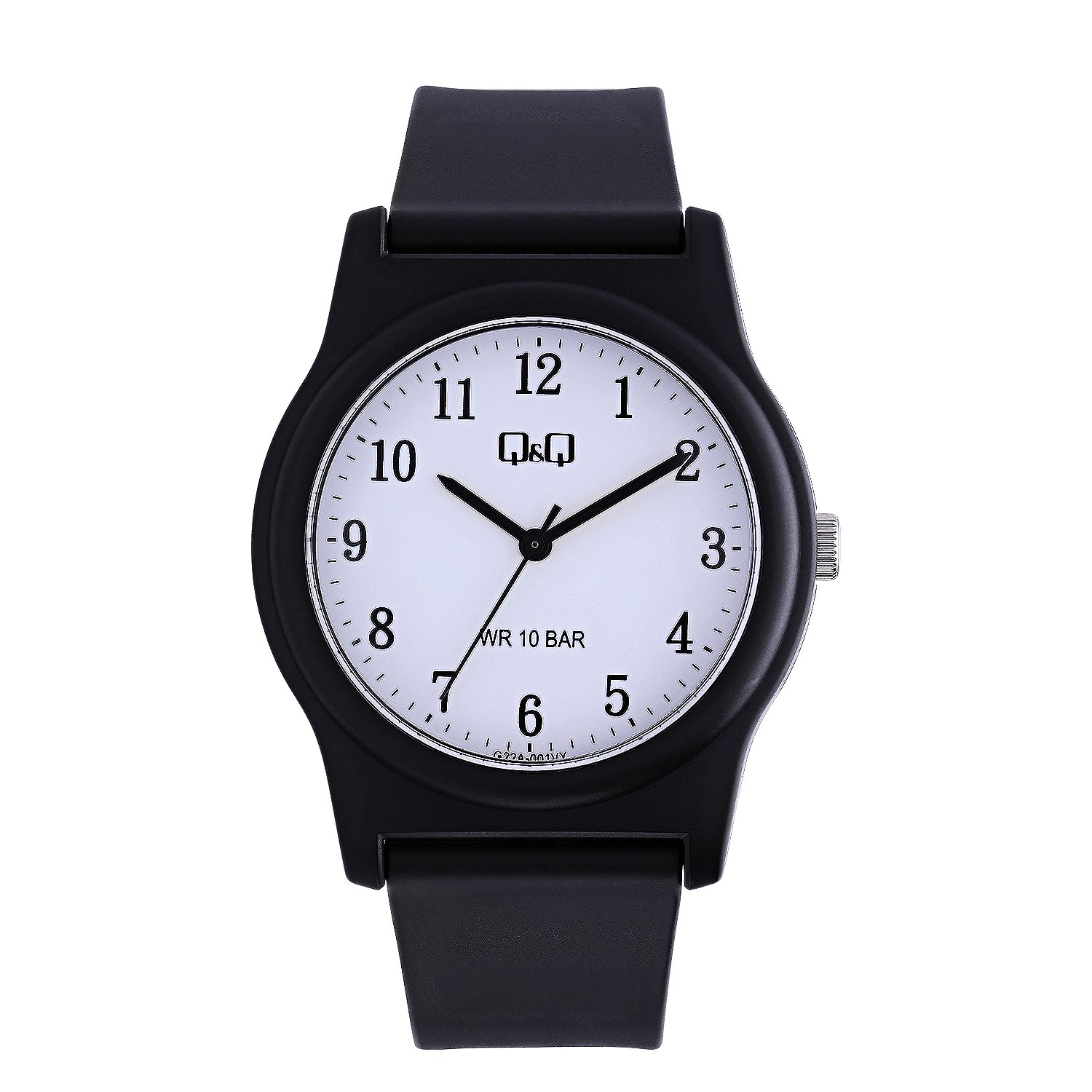 QQ herenhorloge met rubber band G22A-001VY