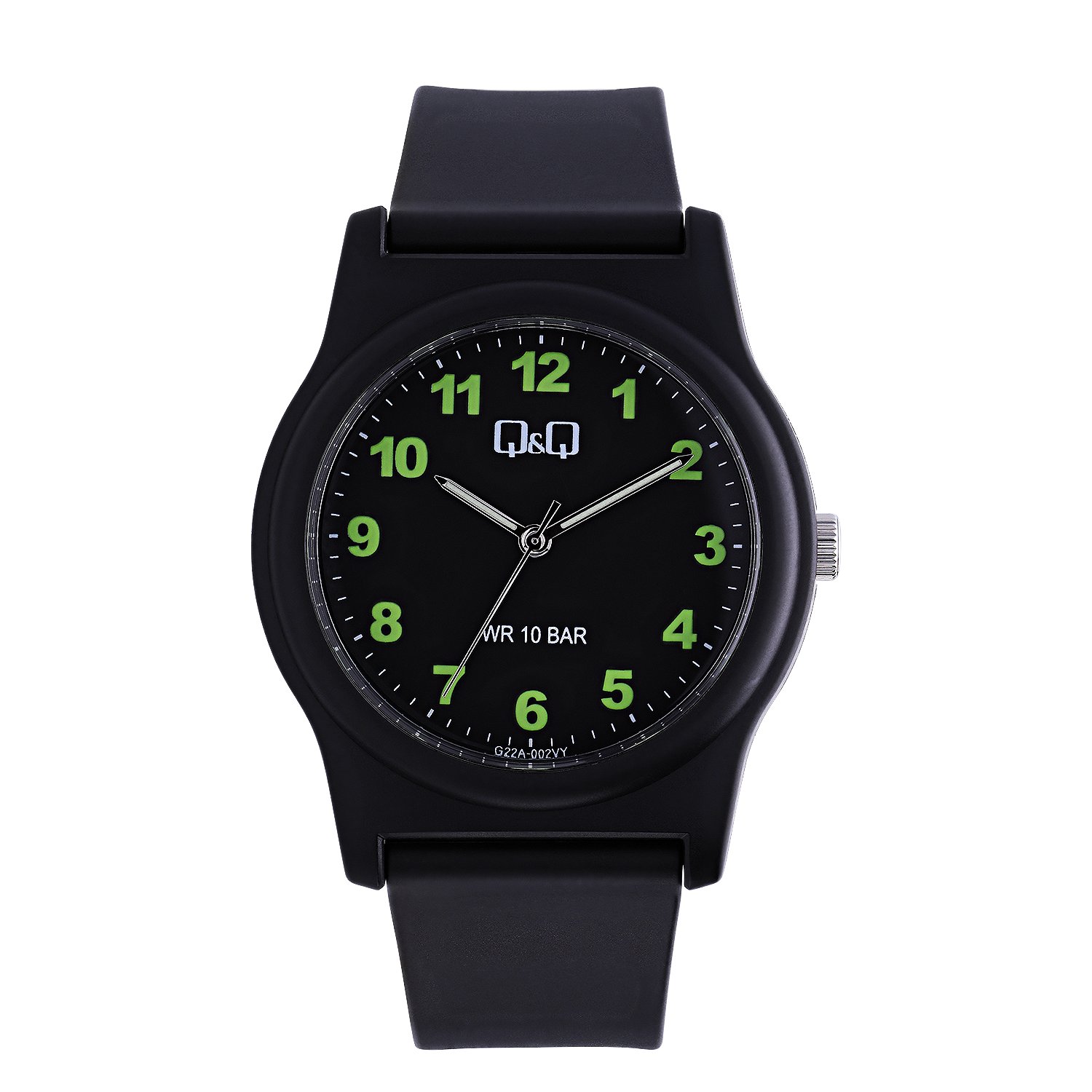 QQ herenhorloge met rubber band G22A-002VY