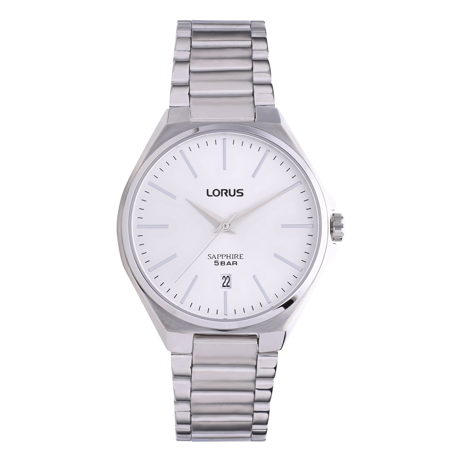 Lorus herenhorloge met stalen band RS949DX9