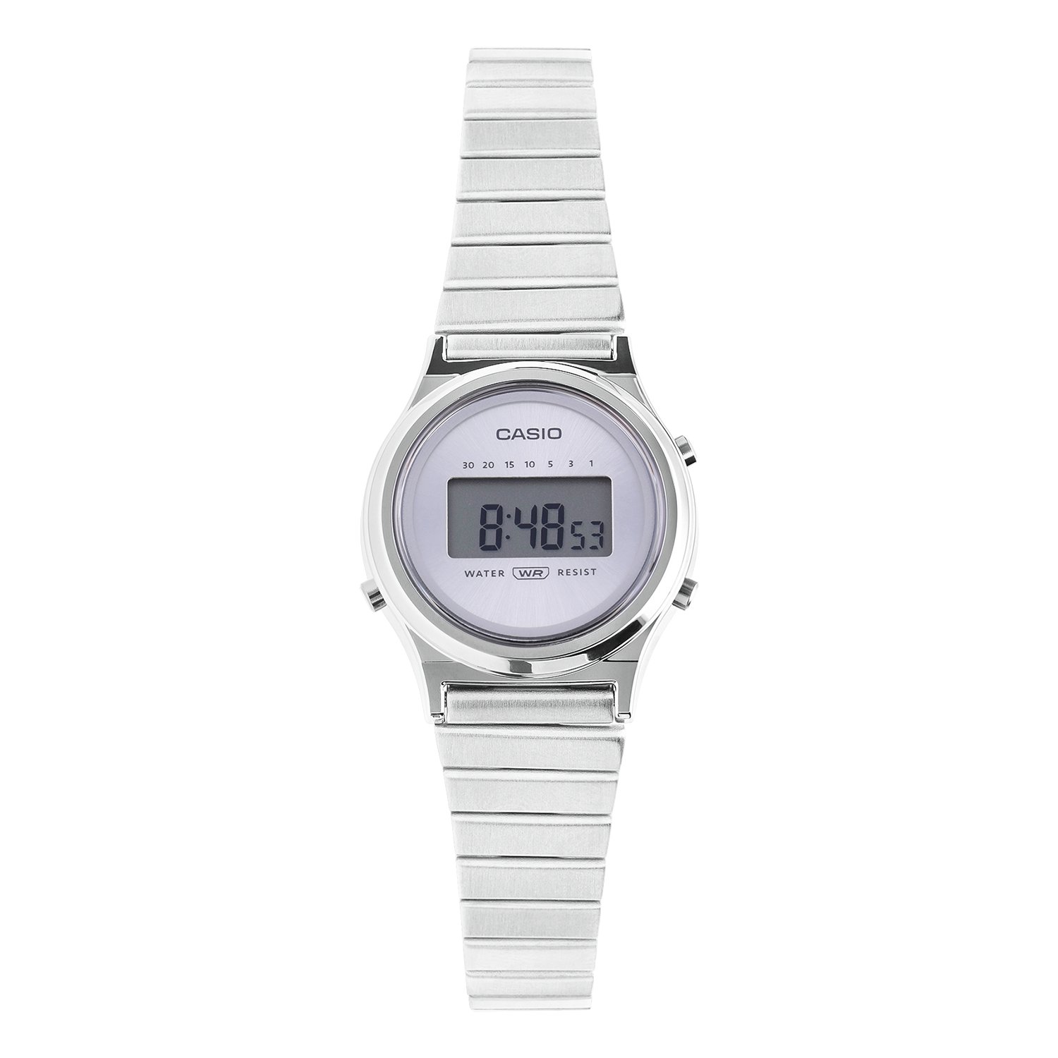 Casio retro dameshorloge zilver LA700WE-7AEF