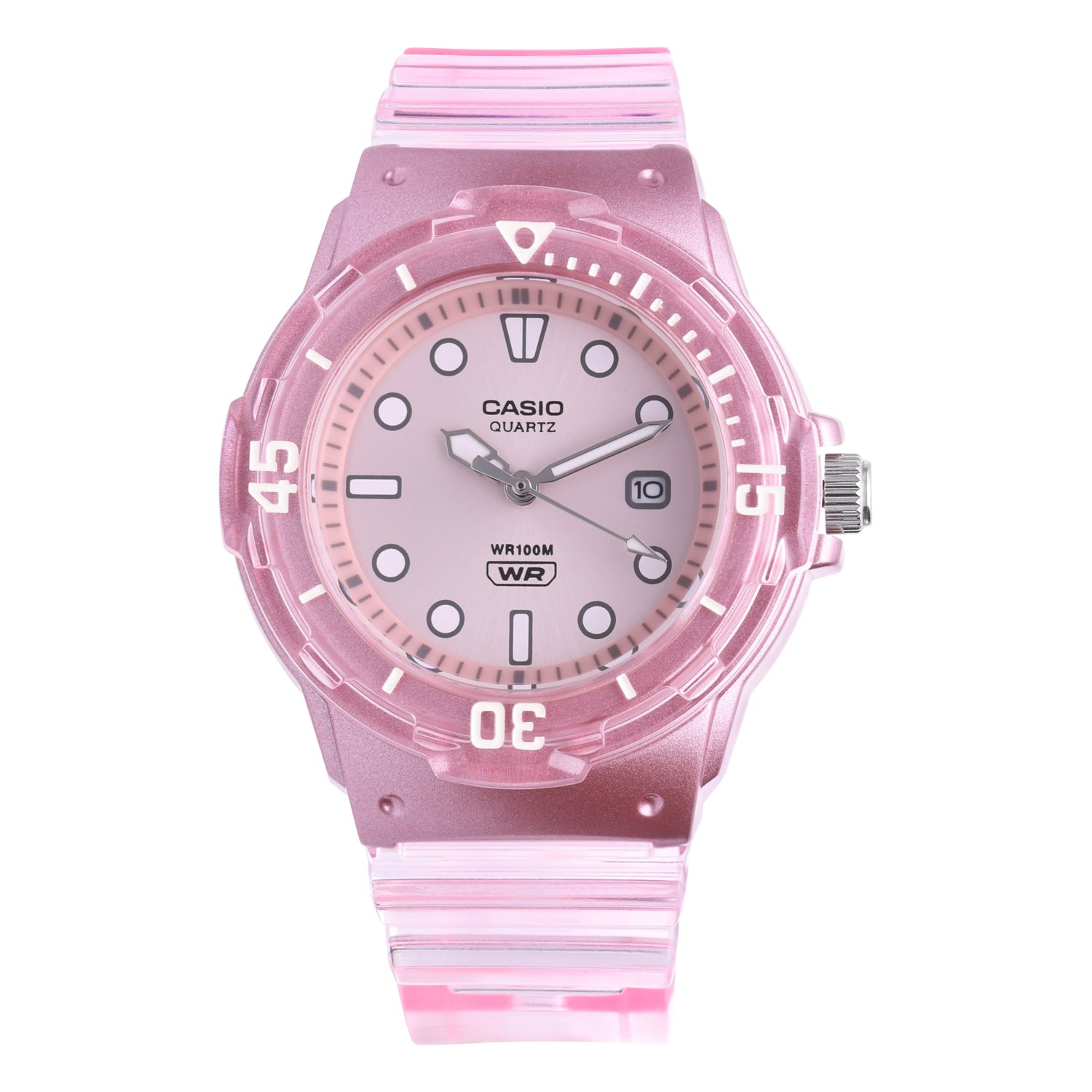 Casio kids horloge silicone roze LRW-200HS-4EVEF