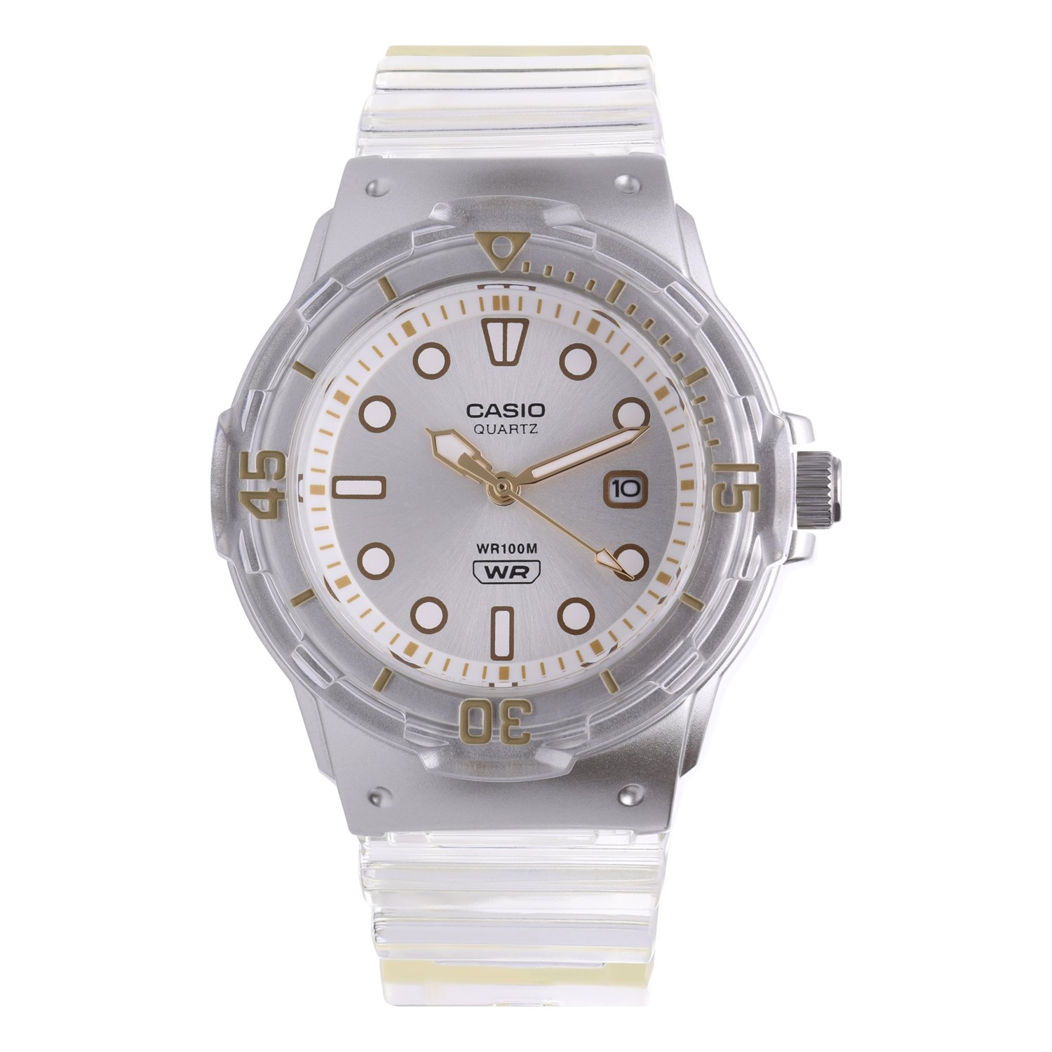 Casio kids horloge silicone wit LRW-200HS-7EVEF