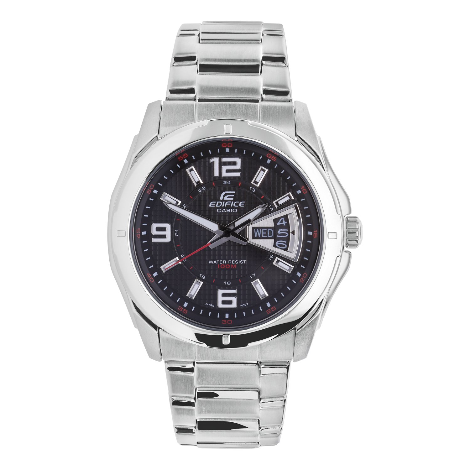 Edifice horloge stalen band EF-129D-1AVEF