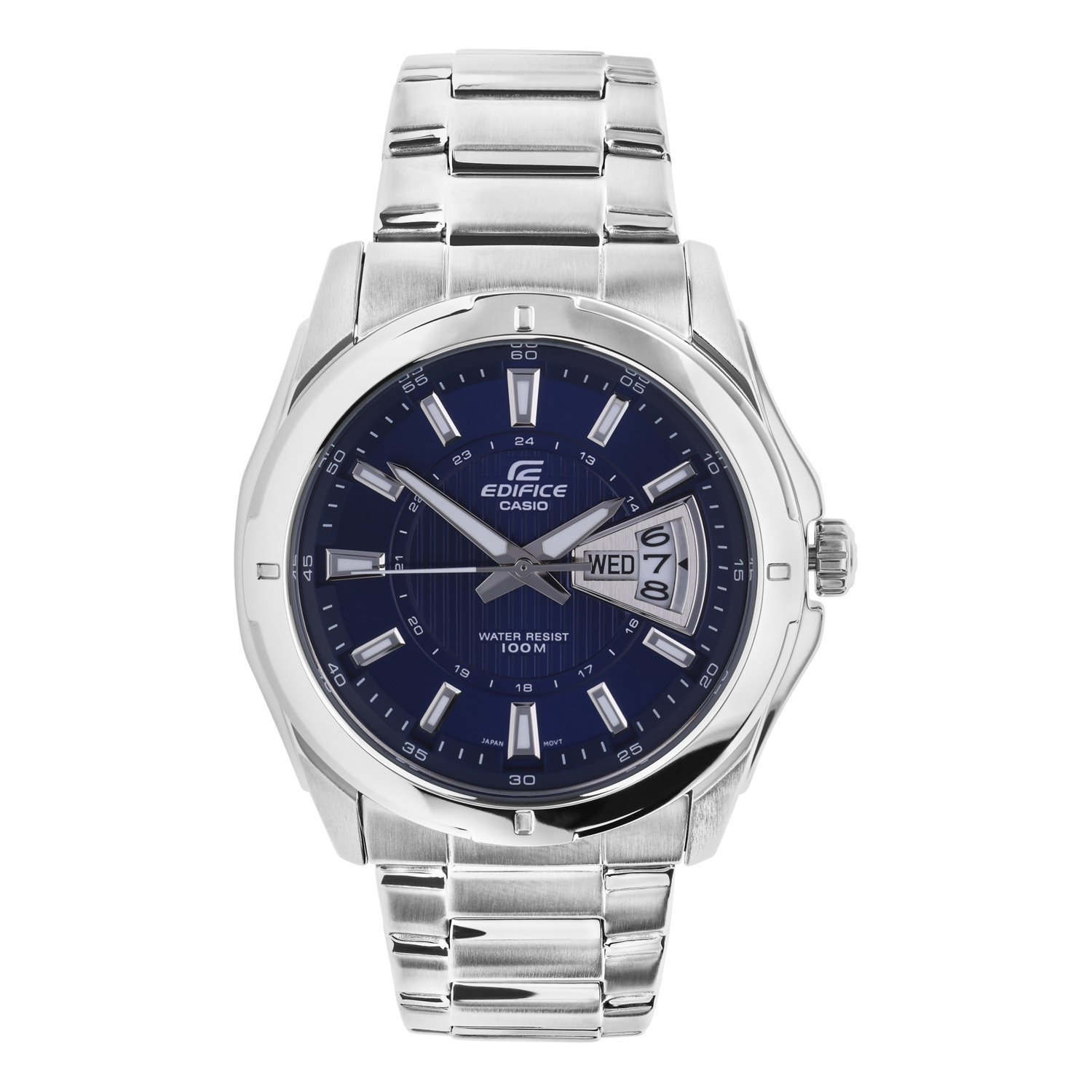 Edifice horloge stalen band EF-129D-2AVEF