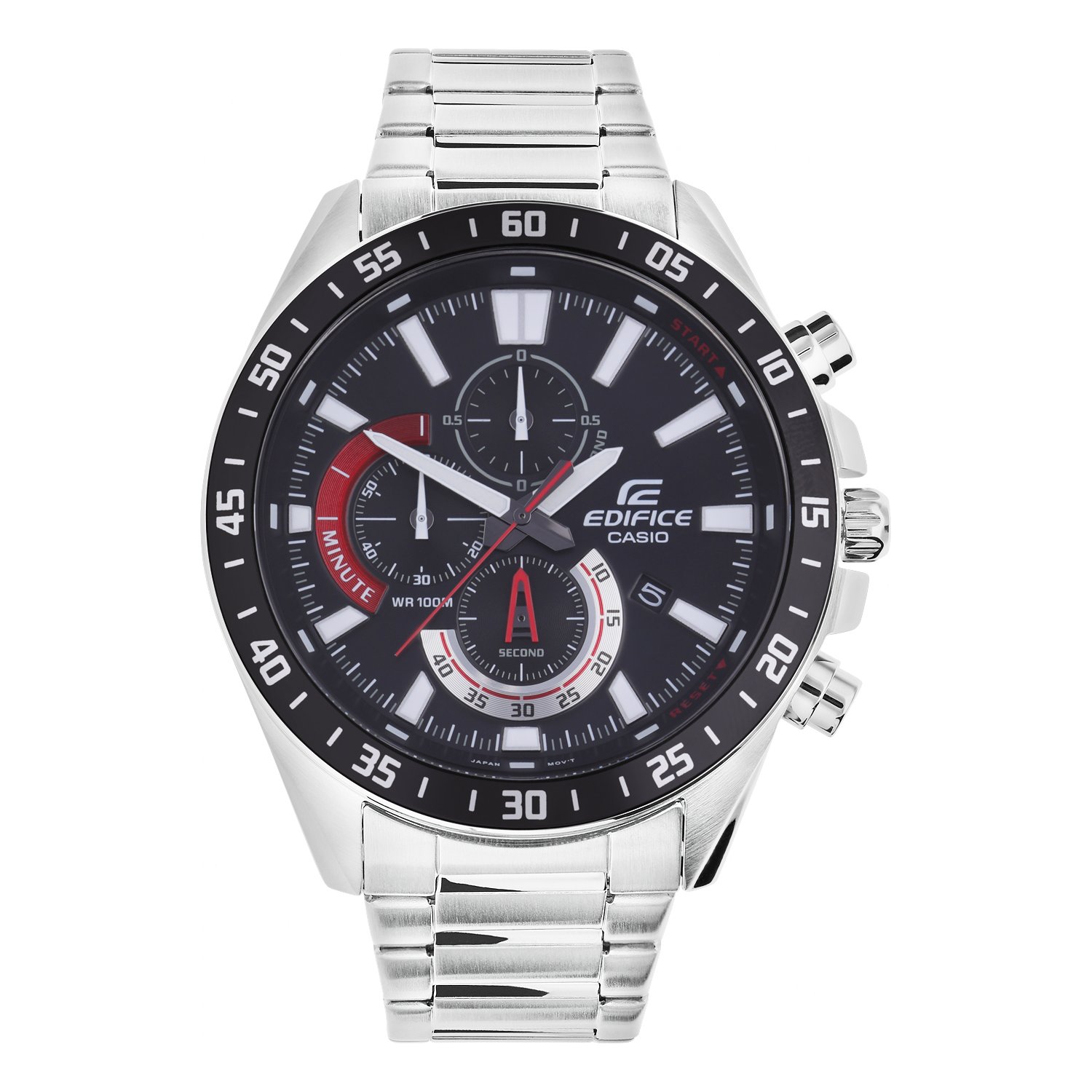 Edifice horloge stalen band EFV-620D-1A4VUEF