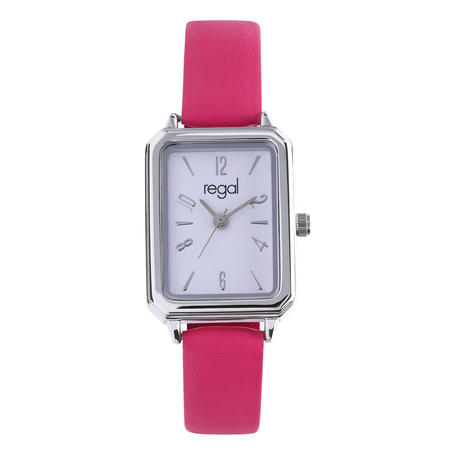 Regal dames horloge met roze band