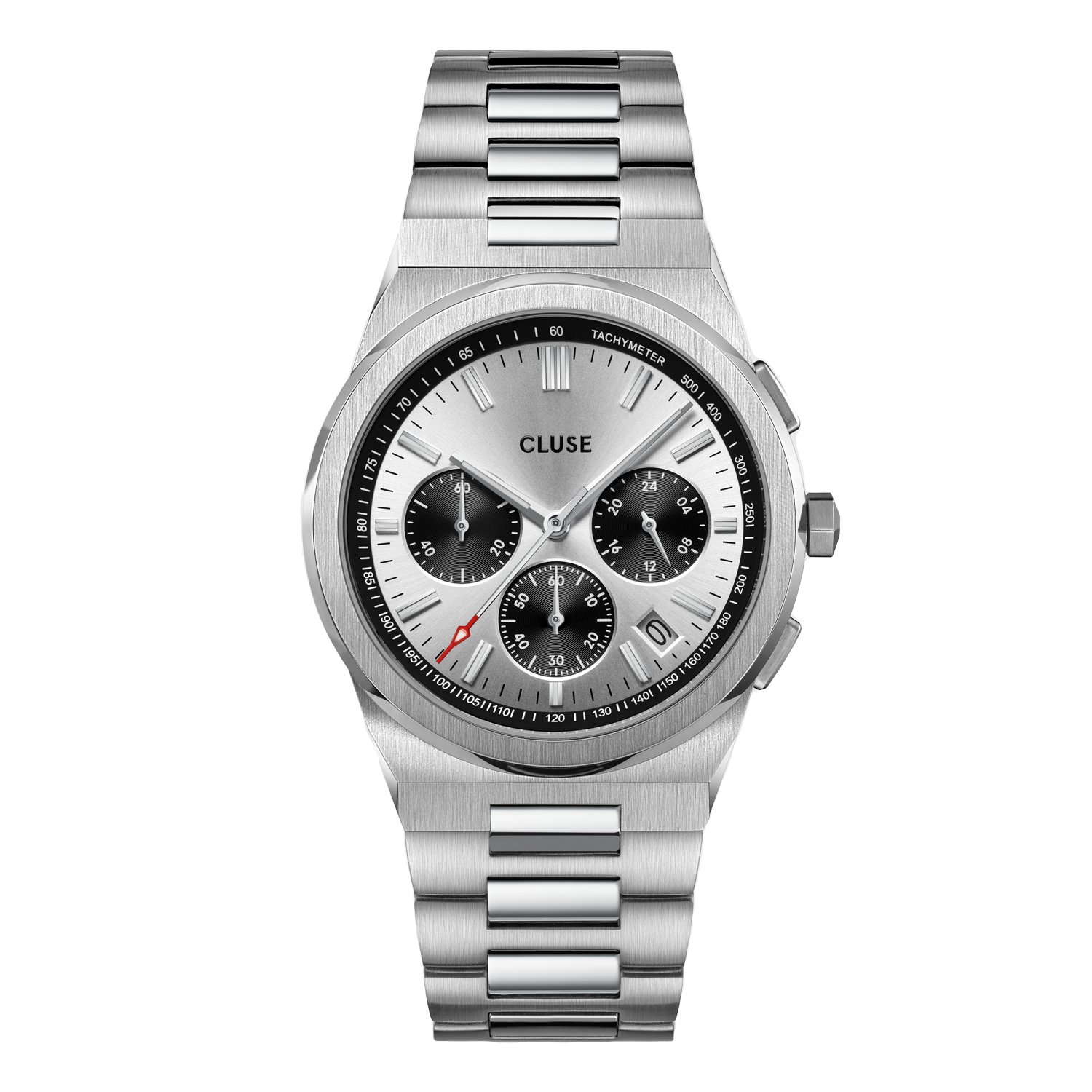 CLUSE - Vigoureux multifunction herenhorloge zilver