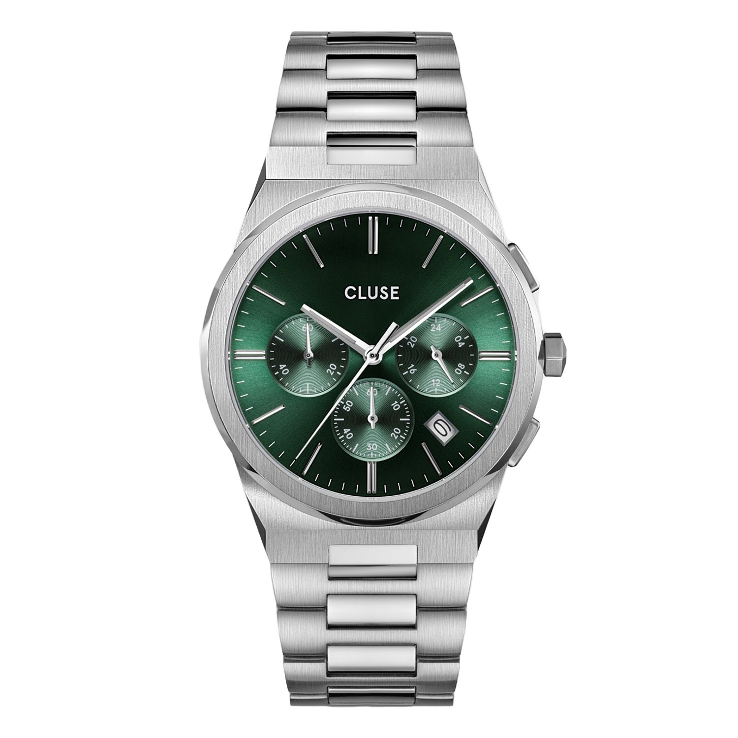 CLUSE - Vigoureux multifunction herenhorloge groen