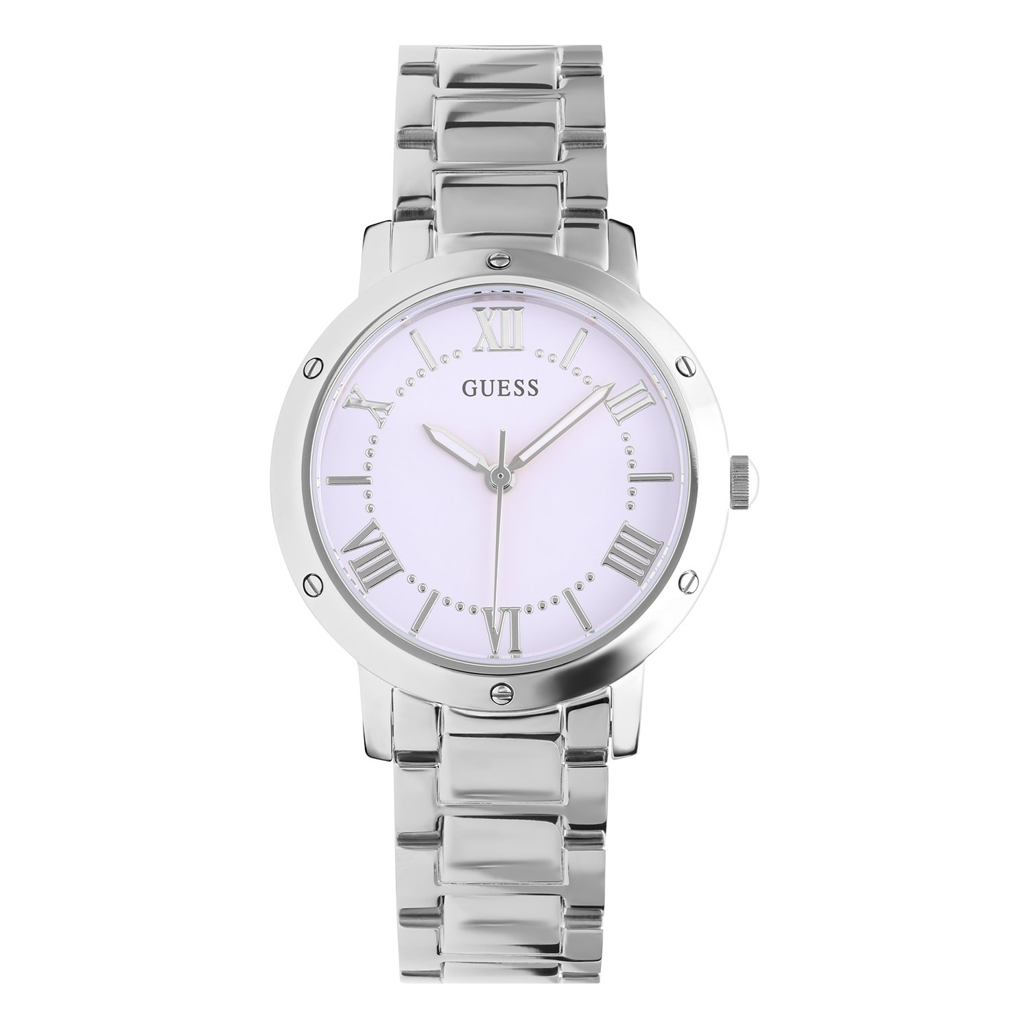 Guess stalen dameshorloge zilver DAWN ZV GW0404L1