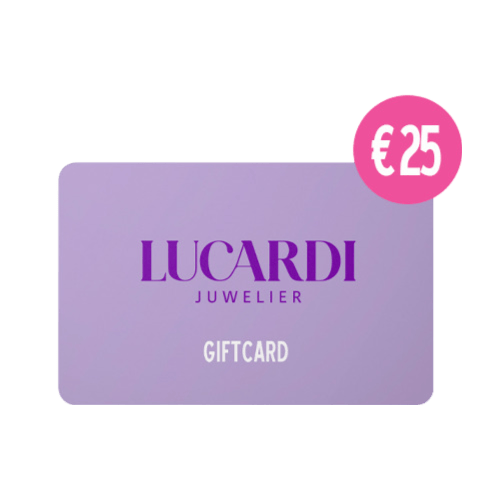 Gift card EUR  25,- paars