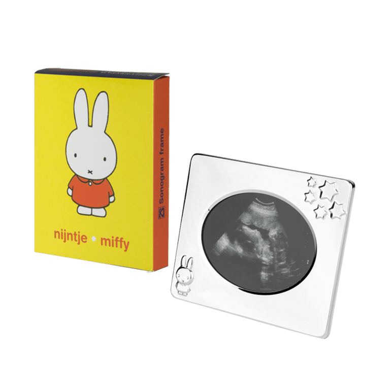 Miffy Echo-Fotorahmen versilbert