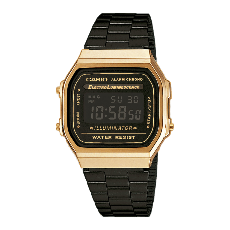 Casio-Armbanduhr A168WEGB-1BEF