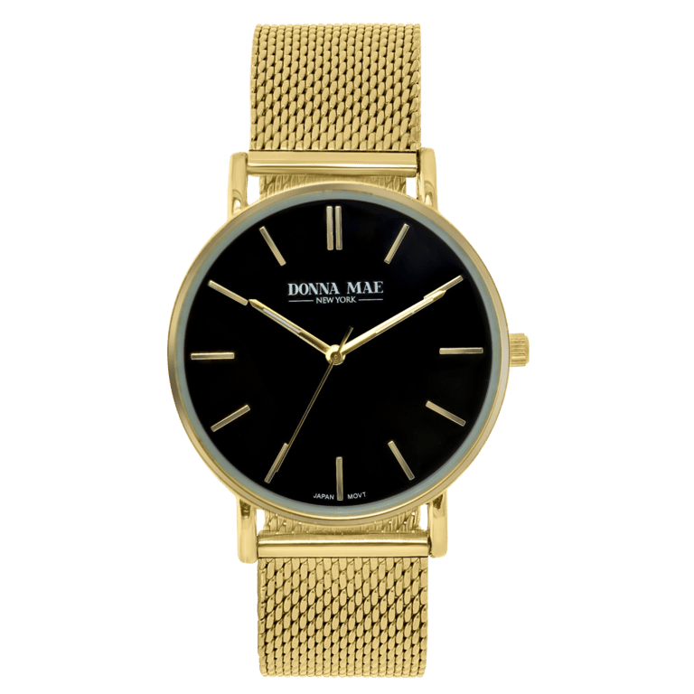 Donna Mae Dames Horloge Goudkleurig