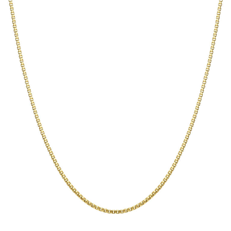 14 karaat geelgouden ketting venetiaans 0,55mm