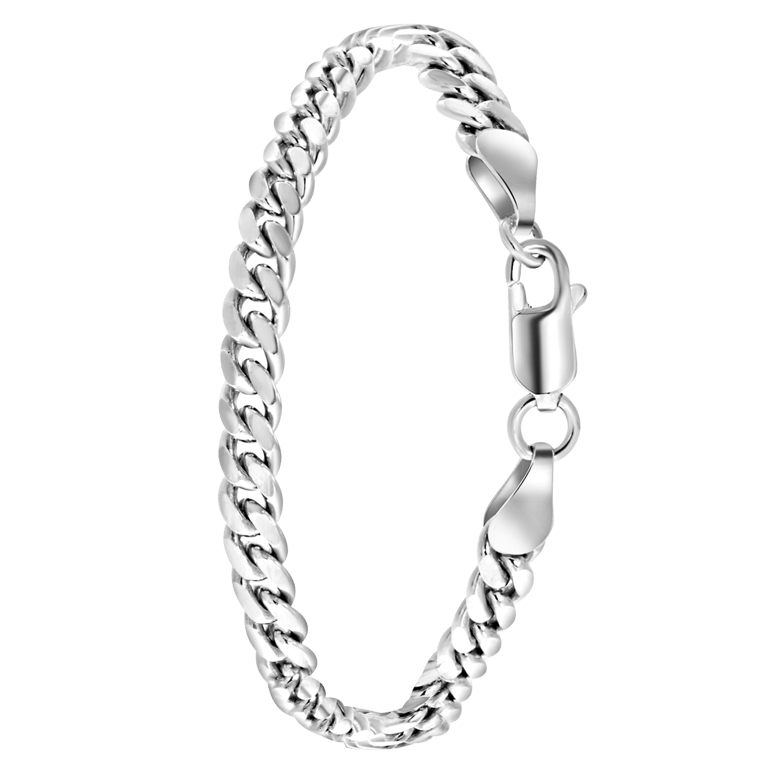 Armband, 925 Silber, Gourmetglied