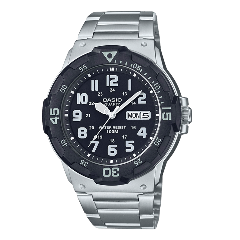 Casio Heren Horloge Zilverkleurig MRW-200HD-1BVEF