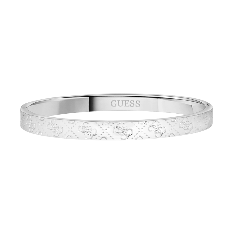 Guess Bangle, Armreif, Edelstahl, 4G-Logo