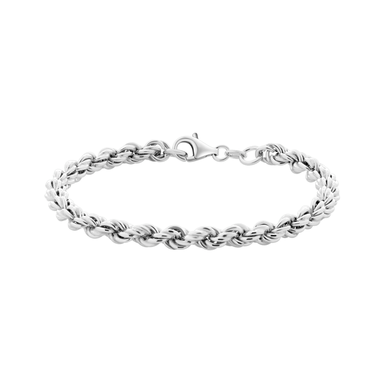 Kordelarmband, 925 Silber