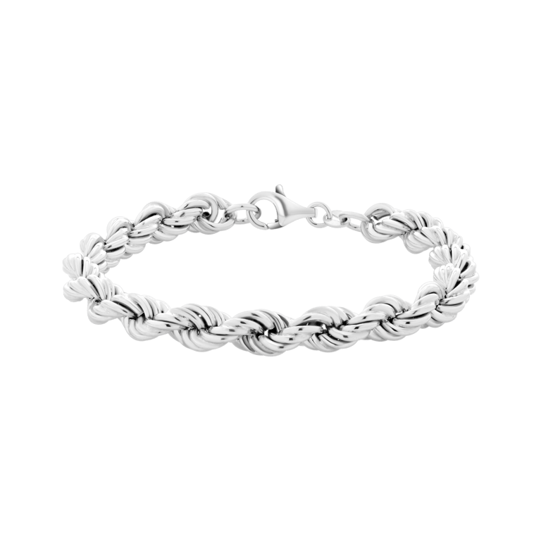 Kordelarmband, 925 Silber