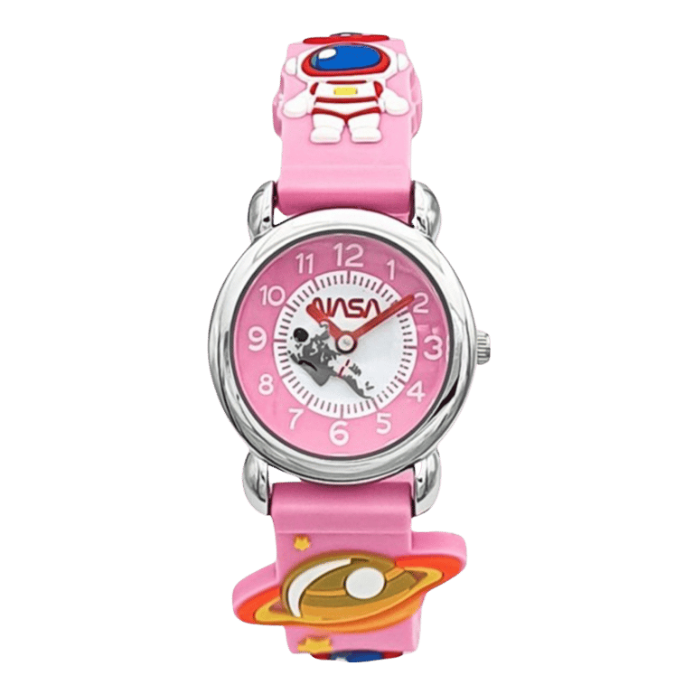 Nasa kinderhorloge met rubberen band