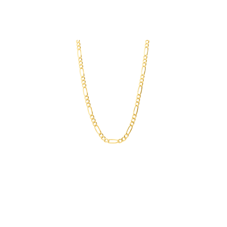 Herrencollier, 585 Gelbgold, Figaroglieder