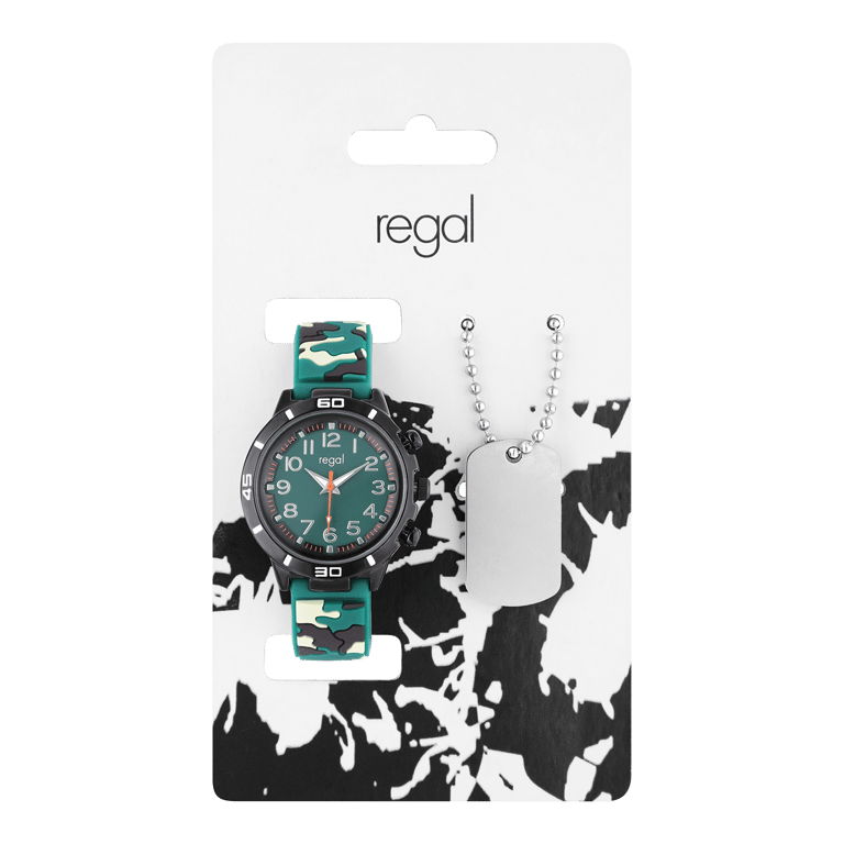 Regal kinder horloge army set